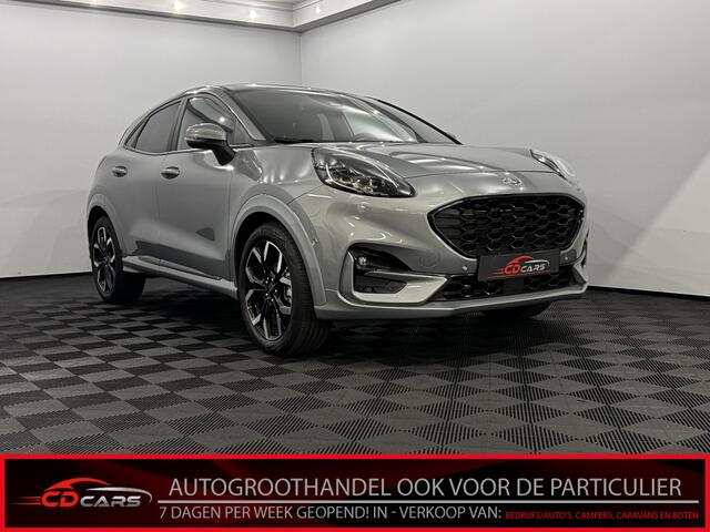 Ford PUMA 1.0 EcoBoost Hybrid ST-Line X Half leder, Camera, Navi, Winterpakket, Virtual desk, Keyless start, Cruise control