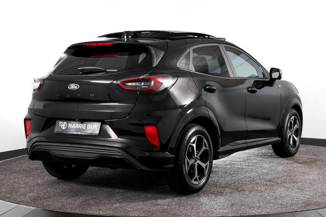 Ford PUMA 1.0 EcoBoost 125 PK Hybrid ST-Line - Automaat (Nieuw model) | S/K-Panodak | Afn. Trekhaak | Dig. Cockpit | Adapt. Cruise | Winterpakket | 360 Camera | NAV+App. connect | ECC | Elek. Klep | LM 17" | 7511