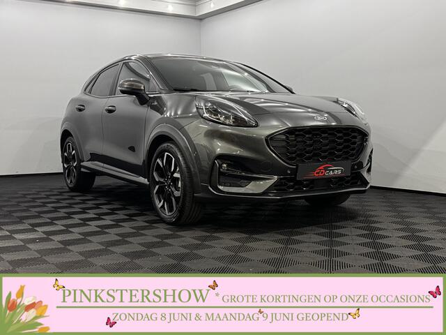 Ford PUMA 1.0 EcoBoost Hybrid ST-Line X Half leder, Camera, Navi, Winterpakket, Virtual desk, Keyless start, Cruise control, 1 jaar garantie