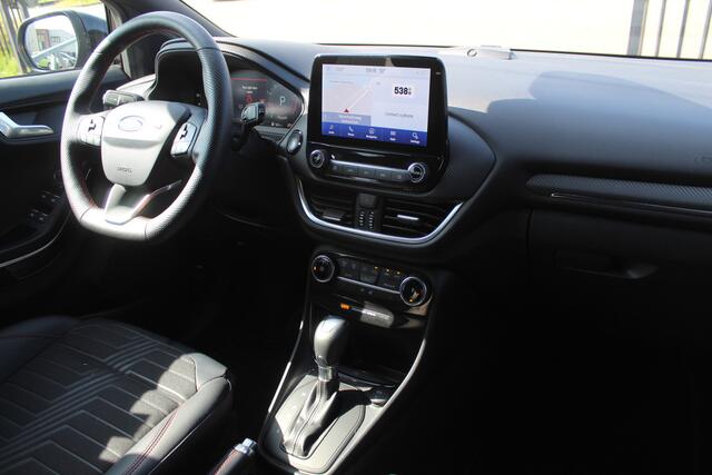 Ford PUMA 1.0 EcoBoost Hybrid ST-Line 155pk Automaat/Virtual cockpit/App-connect/Navigatie/Dodehoek detectie/Achteruitrijcamera/Climate control/Adaptive cruise control/Lane assist/Parkeersensoren rondom/Stoelverwarming/Stuurverwarming/Voorruitverwarming/B&O Audio/D