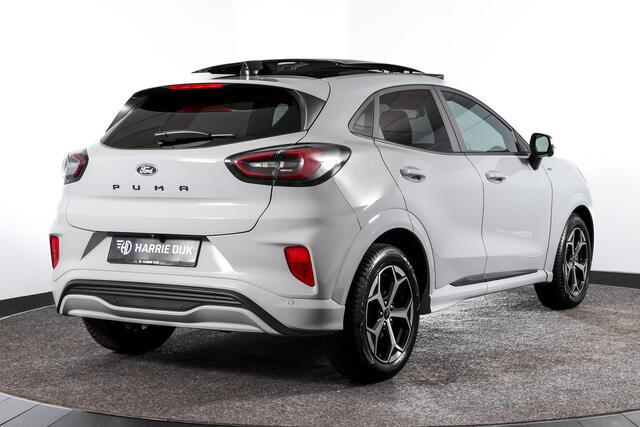 Ford PUMA 1.0 EcoBoost 125 PK Hybrid ST-Line - Automaat (Nieuw model) | S/K-Panodak | Afn. Trekhaak | Dig. Cockpit | Adapt. Cruise | Winterpakket | 360 Camera | NAV+App. connect | ECC | Elek. Klep | LM 17" | 7502