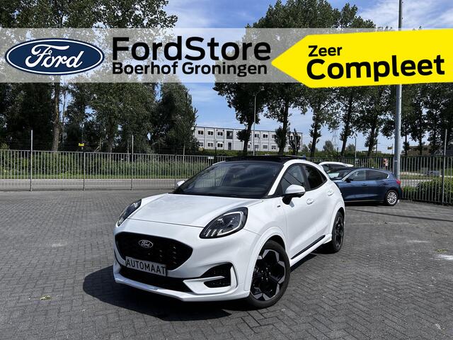 Ford PUMA EcoBoost 155PK Hybrid ST-Line X Trekhaak | Winter Pack | Pano | Adapt. Cruise | Elek. Klep | Matrix LED | Sync 4 | B&O