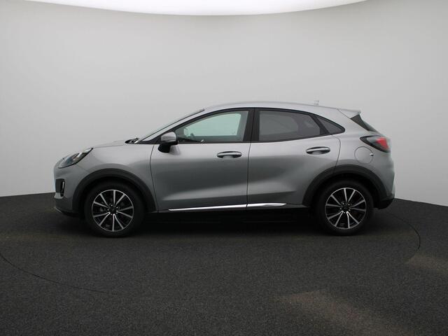 Ford PUMA Titanium X 1.0 125Pk | Navigatie | Apple & Android Carplay | Climate Control | Parkeersensoren Achter | B&O Premium Geluidsysteem | Stoel & Stuur Verwarming | Verwarmbare Voorruit | Privacy Glass | All Seasond Banden |
