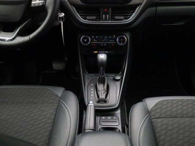 Ford PUMA Titanium X 1.0 125Pk | Navigatie | Apple & Android Carplay | Climate Control | Parkeersensoren Achter | B&O Premium Geluidsysteem | Stoel & Stuur Verwarming | Verwarmbare Voorruit | Privacy Glass | All Seasond Banden |