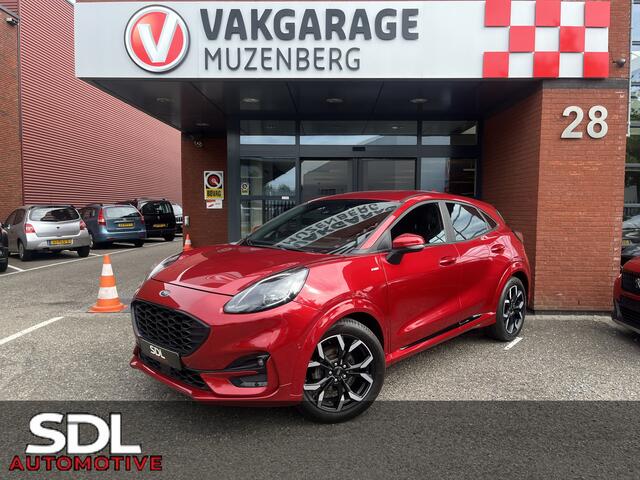 Ford PUMA 1.0 EcoBoost Hybrid ST-Line X // DODEHOEK // HALF LEDER // B&O SOUND // ADAPT. CRUISE // FULL LED // STUUR+STOELVERWARMING // CAMERA //
