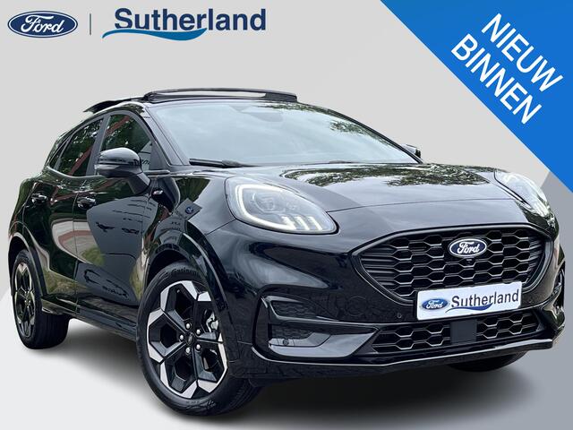Ford PUMA 1.0 EcoBoost Hybrid ST-Line X 155pk Automaat | Panoramadak | Afneembare trekhaak | Winter Pack | Adaptive cruise control | 360 graden camera | Bang&Olufsen | Elektrsiche achterklep | Matrix LED