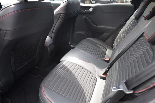 Ford PUMA 1.0 EcoBoost Hybrid ST-Line X ST-LINE PANO AFN-TREKH HALF-LEER RUIT/STOELVERW. ELEC.ACHTERKLEP/SPIEGELS CAMERA DAB 2XPDC 19''LMV METROPOLIS-WHITE!!