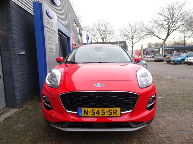 Ford PUMA 125pk Hybrid Titanium-X Navi Climat Winter pack Fabrieksgarantie tot 28-1-2026/ max. 100.000km