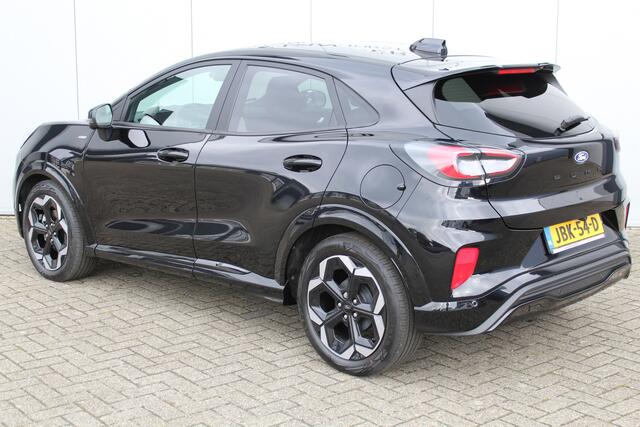 Ford PUMA 1.0-125pk EcoBoost Hybrid ST-Line X. Nieuw model ! Zeer luxe Ford Puma ! Autm. airco, side- en lane assist, elektr. achterklep, LED verl., stoel-, stuur- en voorraamverw., trekhaak+afn.b. kgl, B&O soundsyst., adapt. cruise cntrl, navigatie, telefoonvoorb.