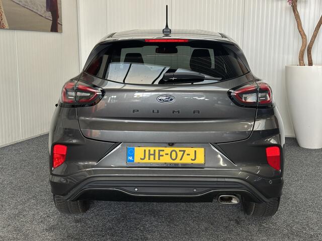 Ford PUMA 1.0 ECOBOOST HYBRID ST 155 PK ! NAVIGATIE ADAPTIVE CRUISE CONTROL APPLE CARPLAY/ANDROID RIJSTROOKSENSOREN VOORRUITVERWARMING STUURVERWARMING ACHTERUITRIJCAMERA ZEER MOOI !! 3010