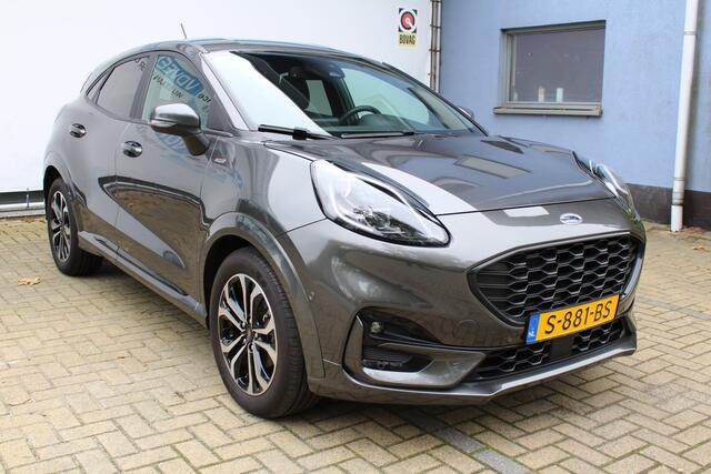 Ford PUMA 1.0 EcoBoost Hybrid ST-Line | Incl. 12 maanden Garantie | Stoel/stuur verwarming | Achteruitrijcamera | Parkeersensoren V+A | Cruise controle | Lane assist | Navigatie | Climate controle | Keyless start | Draadloze telefoonlader | Automatisch inparkeren |