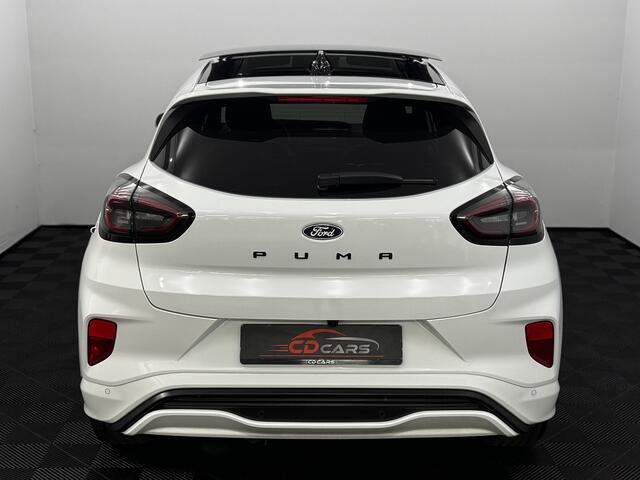 Ford PUMA 1.0 EcoBoost Hybrid ST-Line X 155pk Nieuw model Pano, Half leder, Navi, Camera, Keyless start, Cruise control, Virtual desk, Winterpakket, 2 jaar garantie