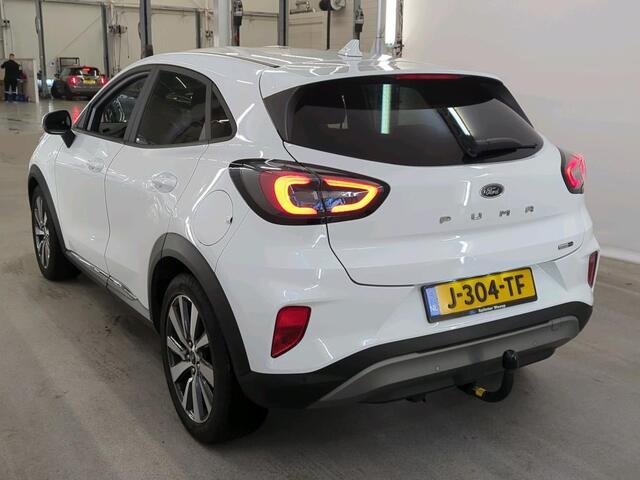 Ford PUMA 1.0 Hybrid Titanium X 1e Eigenaar | NL-Auto | Volledig Onderh | BTW | Winter Pack | Trekhaak | Massage | Navi | Cruise | DAB | Bots Systeem | Multimedia | Hill-Hold | Full Led | PDC | Start/Stop