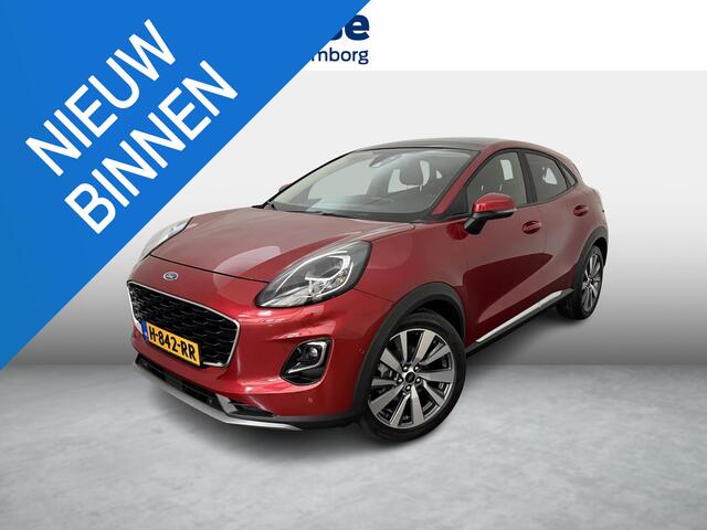 Ford PUMA 1.0 EcoBoost Hybrid Titanium X First Edition | massagestoelen | Trekhaak | Panoramadak | Elektrische achterklep