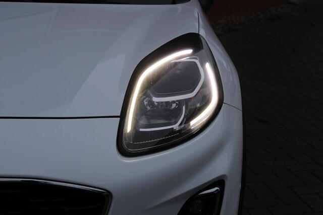 Ford PUMA 1.0 EcoBoost 125 PK Hybrid Titanium X | Winterpack | Adaptieve Cruise Control | Massagestoelen | Electrische Achterklep | Camera | Climate Control | Navigatie | PDC V+A | BLIS