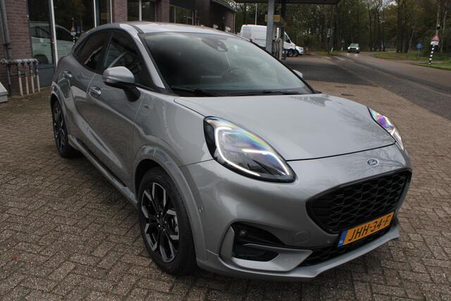 Ford PUMA 1.0 Hybrid ST-Line X Apple/Android carplay, B&O audio, Achteruitrijcamera, Parkeer assistent, LED, Leder, Navi, ACC, Keyless, 18" LMV