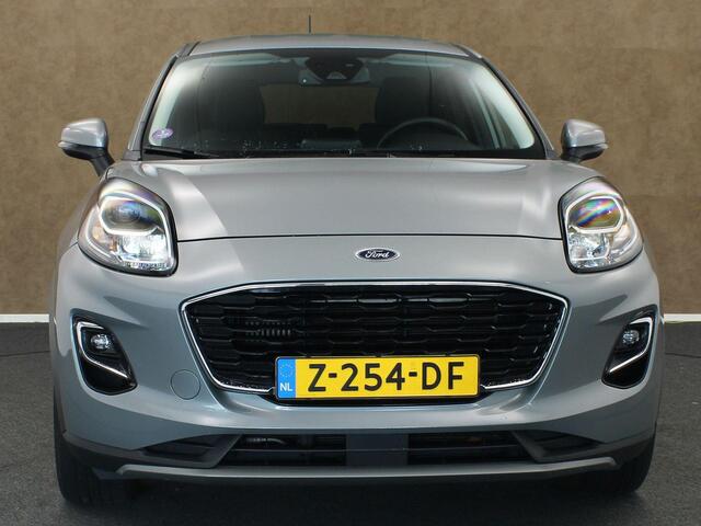 Ford PUMA 1.0 EcoBoost Hybrid Titanium - NAVIGATIE - CLIMATE CONTROL - CRUISE CONTROL - PARKEERSENSOREN ACHTER - LED KOPLAMPEN - MULTIFUNCTIONEEL STUURWIEL - APPLE CARPLAY/ANDROID AUTO - STUUR EN STOEL VERWARMING