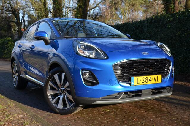 Ford PUMA 1.0 EcoBoost Hybrid Titanium X Navi/Pdc/Ecc/Afneembare trekhaak/Achteruitrijcamera/Cruise control adaptief