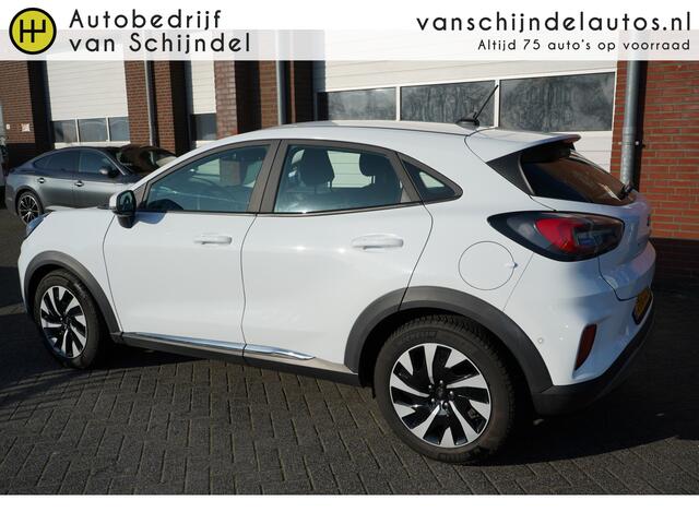 Ford PUMA 1.0 ECOBOOST HYBRID TITANIUM OKT 2022 NAVIGATIE ANDROID-APPLECARPLAY CAMERA CLIMA ADAPTIEVE CRUISE PDC BLUETOOTH 4X ELECTR.RAMEN-SPIEGELS