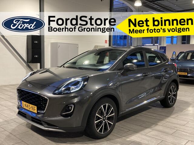 Ford PUMA EcoBoost Hybrid 125 pk Titanium | 1e eig.| 100% dealer onderh. | 4 seiz. banden | LED | Navi | Clima | Cruise |