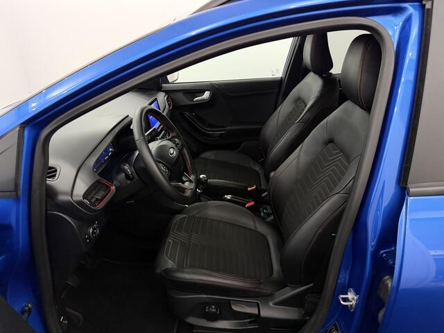 Ford PUMA 1.0 EcoBoost Hybrid ST-Line X Half leder, Camera, Navi, Keyless start, Cruise control, Virtual desk, A start stop, Lichtmetalen velgen