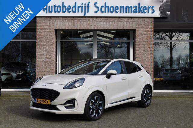 Ford PUMA 1.0 EcoBoost ST-Line X PANO STOEL/STUUR/RUITVERW. CAMERA CARPLAY DAB CLIMA ACC HALF-LEER PARK-ASSIST 2XPDC 18''LMV NAP
