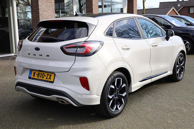 Ford PUMA 1.0 EcoBoost ST-Line X PANO STOEL/STUUR/RUITVERW. CAMERA CARPLAY DAB CLIMA ACC HALF-LEER PARK-ASSIST 2XPDC 18''LMV NAP