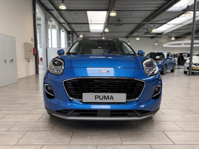 Ford PUMA EcoBoost Hybrid 125pk Titanium | Trekhaak | Pano | Elek achterklep | Winterpack | Adapt. Cruise | Dodehoek detectie | Camera |