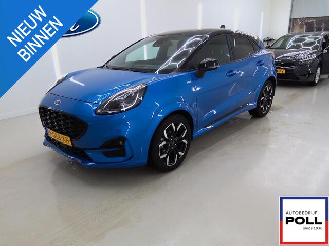 Ford PUMA 155pk Eco Hybrid ST-Line X Leer Black pack B&O Navi Winter pack Climat Cruise 18" LM velgen Privacy glass