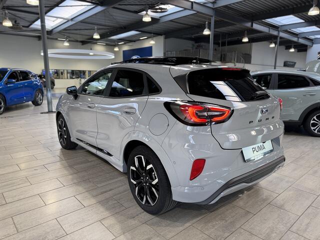 Ford PUMA EcoBoost Hybrid 155 pk ST-Line X | Automaat Trekhaak | Pano | Winter Pack | Camera | El. a. klep | Adapt. cruise | LED | garantie tm 06-2028