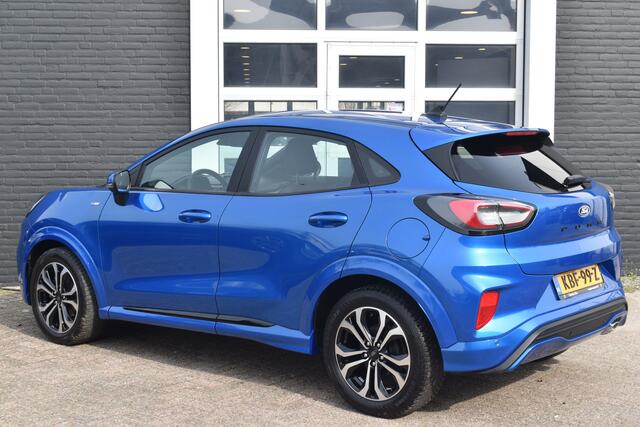 Ford PUMA EcoBoost Hybrid 125 ST-Line | Navigatie | Carplay & Android Auto | Airconditioning | Parkeersensoren | DAB+ Radio | Isofix Bevestigingspunten | Cruise Control | Lichtmetalen Velgen | Zeer Compleet!