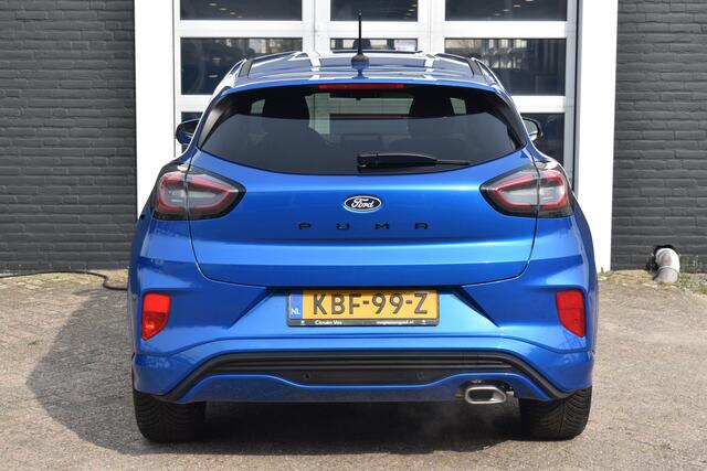 Ford PUMA EcoBoost Hybrid 125 ST-Line | Navigatie | Carplay & Android Auto | Airconditioning | Parkeersensoren | DAB+ Radio | Isofix Bevestigingspunten | Cruise Control | Lichtmetalen Velgen | Zeer Compleet!