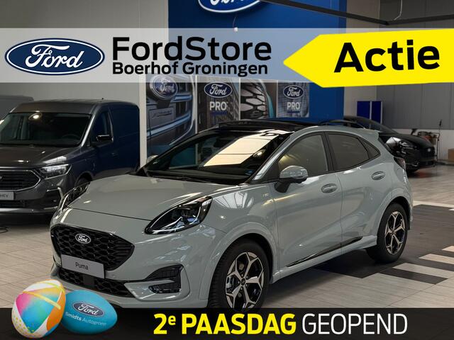Ford PUMA EcoBoost Hybrid 155 pk ST-Line X | Winter Pack | Adapt. cruise | Pano | 360° Camera | B&O | All-season | Gar. tm 2029 |