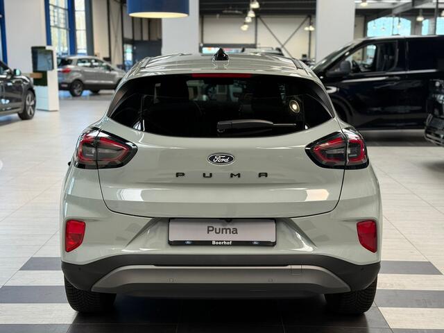 Ford PUMA EcoBoost Hybrid 155pk Titanium | Winterpack | Adapt. Cruise | Dodehoek detectie | 360 Camera | All-season banden | Fabr. Gar. t/m 05-2029 |
