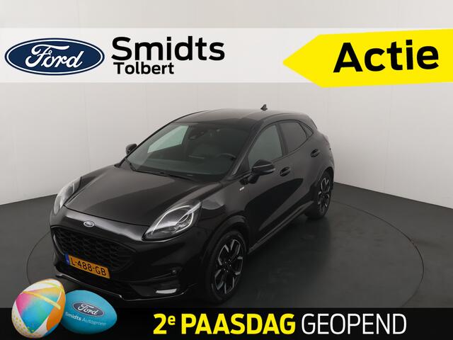 Ford PUMA EcoBoost Hybrid 155pk ST-Line X | Dealer onderhouden | Adapt. Cruise | Winterpack | B&O | Dodehoek detectie | Elektr. achterklep |