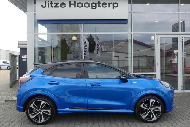 Ford PUMA 1.0 EcoBoost Hybrid ST-Line X WINTER PACK, ADAPT. CRUISE, CLIMA, NAVI, CAMERA, PDC V&A, APPLE CARPLAY/ANDROID AUTO, BLIS, KEYLESS, B&O, ELEKT. ACHTERKLEP, 35.951KM