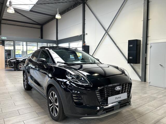 Ford PUMA EcoBoost Hybrid 125pk Titanium | Pano | Winterpack | Adapt. Cruise | Dodehoek detectie | 360 Camera | Fabr. Gar. t/m 05-2029