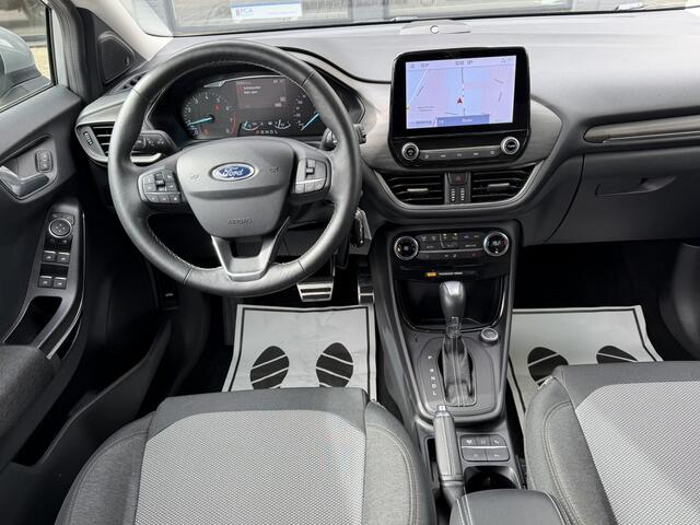 Ford PUMA 125 Pk Titanium X Benzine * Navigatie * Adaptive Cruise Control * Achteruitrij Camera * 18" L.M. Velgen * Vingerhoets; Vierde Generatie Eersteklas Service. Al meer dan 100 jaar een begrip in de Brabantse Kempen.