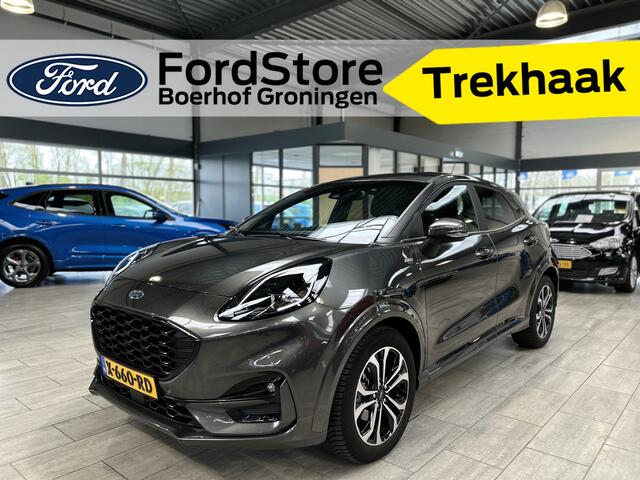 Ford PUMA EcoBoost Hybrid 125 pk ST-Line | Trekhaak | Winter Pack | Camera | LED | 4 seiz. banden | Navi