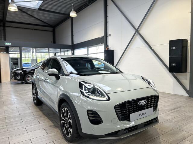 Ford PUMA EcoBoost Hybrid 125pk Titanium | Trekhaak | Pano | Winterpack | Adapt. Cruise | Dodehoek detectie | 360 Camera | Fabr. Gar. t/m 07-2029