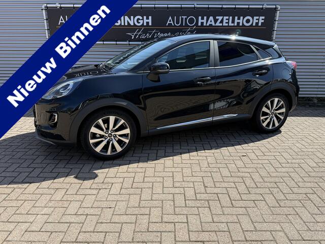 Ford PUMA 1.0 EcoBoost Hybrid Titanium X Automaat!! | Clima | PDC V+A | Stoel/Stuurverwarming | Verwarmde Voorruit | Camera | RIJKLAARPRIJS INCL 12 MAANDEN GARANTIE EN BEURT