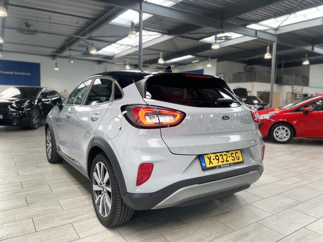 Ford PUMA EcoBoost Hybrid 155 pk Titanium X | Trekhaak | Winter Pack | Camera | LED | El. a. klep | B&O | 100% dealer onderh.