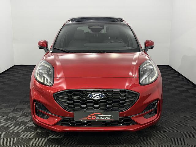 Ford PUMA 1.0 EcoBoost Hybrid ST-Line X 155PK Panoramadak, Camera, Navi, Half leder, Winterpakket, Elektrische achterklep, Cruise control, Keyless start