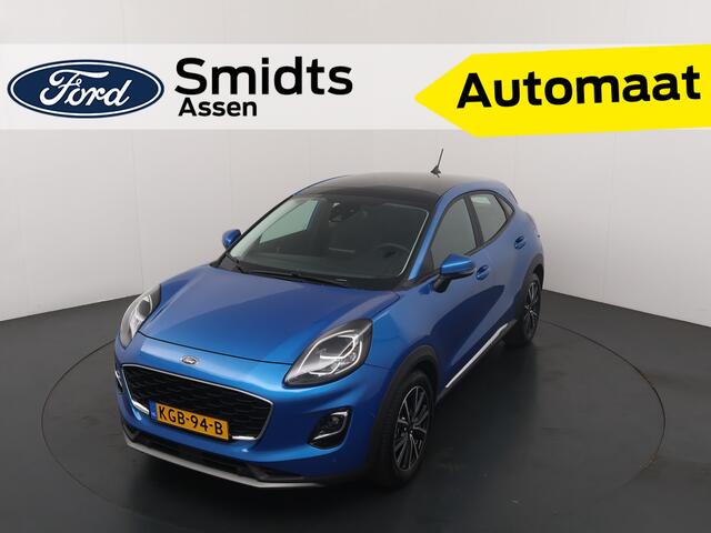 Ford PUMA EcoBoost Hybrid 125pk Titanium | Trekhaak | Pano | Elek achterklep | Winterpack | Adapt. Cruise | Dodehoek detectie | Camera |