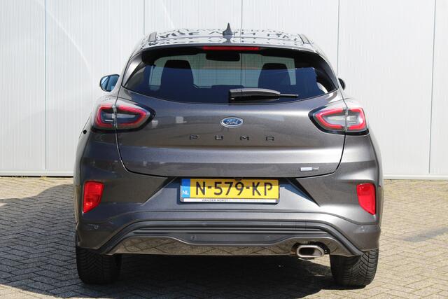 Ford PUMA 1.0-125pk EcoBoost Hybrid ST-Line X. Erg nette en goed onderhouden Ford Puma ! Autm. airco, stoel-, stuur- en voorraamverw., adaptieve cruise cntrl, lane- en side assist, Led verlichting, B&O soundsyst., camera, parkeersensoren etc.