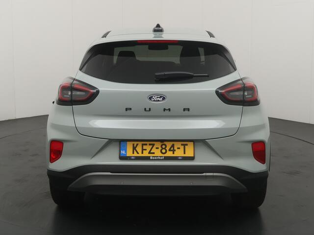 Ford PUMA EcoBoost Hybrid 125pk Titanium | Winterpack | Adapt. Cruise | Dodehoek detectie | 360 Camera | All-season banden | Fabr. Gar. t/m 01-2029 |