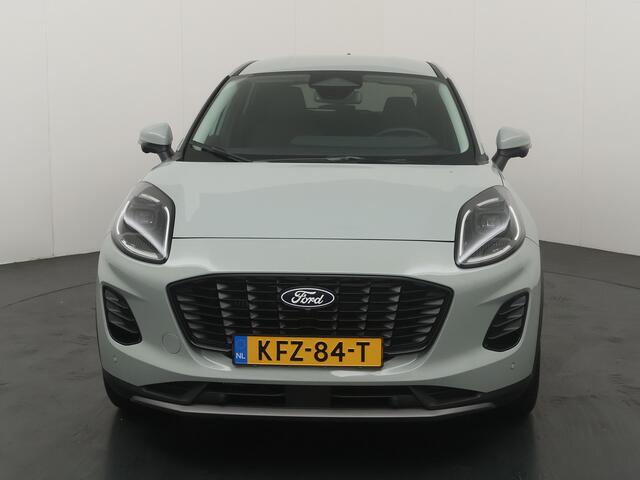 Ford PUMA EcoBoost Hybrid 125pk Titanium | Winterpack | Adapt. Cruise | Dodehoek detectie | 360 Camera | All-season banden | Fabr. Gar. t/m 01-2029 |