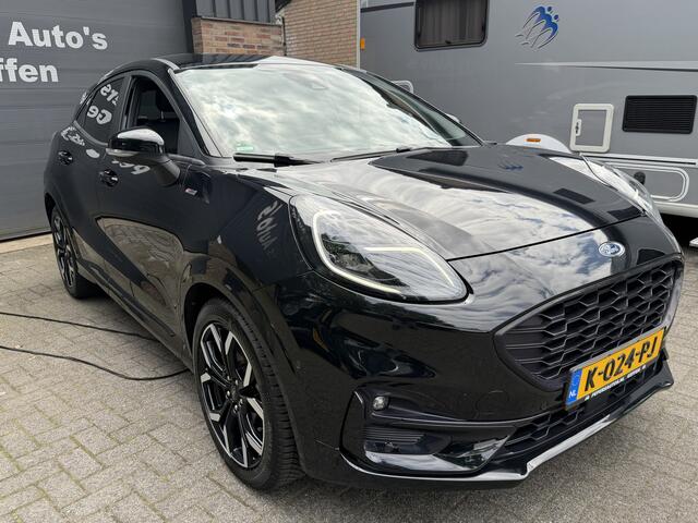 Ford PUMA 1.0 EcoBoost Hybrid ST-Line X Black line !! Navi . Cruise . elc ramen .apple carplay. sportvelgen 18 inc . Dealer onder houden.