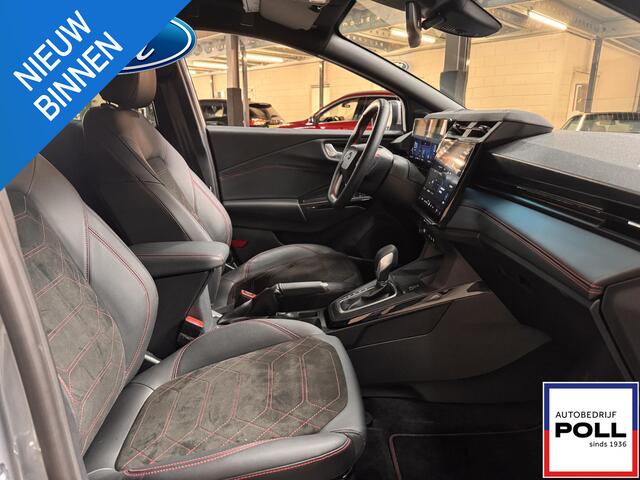 Ford PUMA 155pk Eco Hybrid Automaat ST-Line X Led Matrix Leder Navi 360 Camera Adap Cruise Winter Dodehoek pack