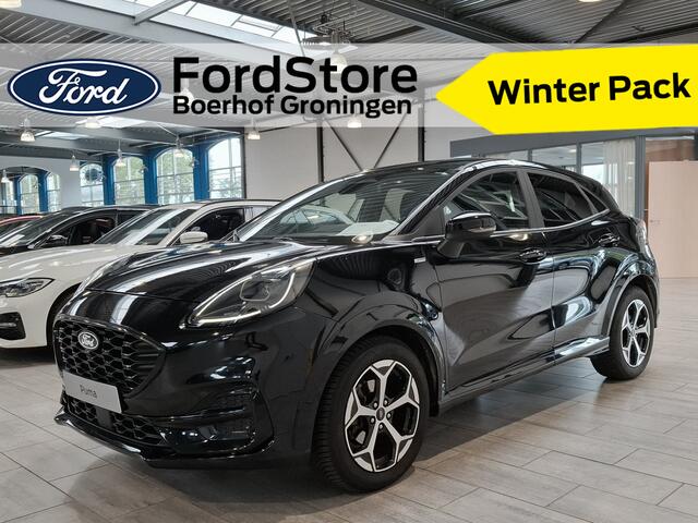 Ford PUMA EcoBoost Hybrid 125pk ST-Line | Winterpack | Cruise control | Camera | Clima | SYNC 4 | All-season banden |